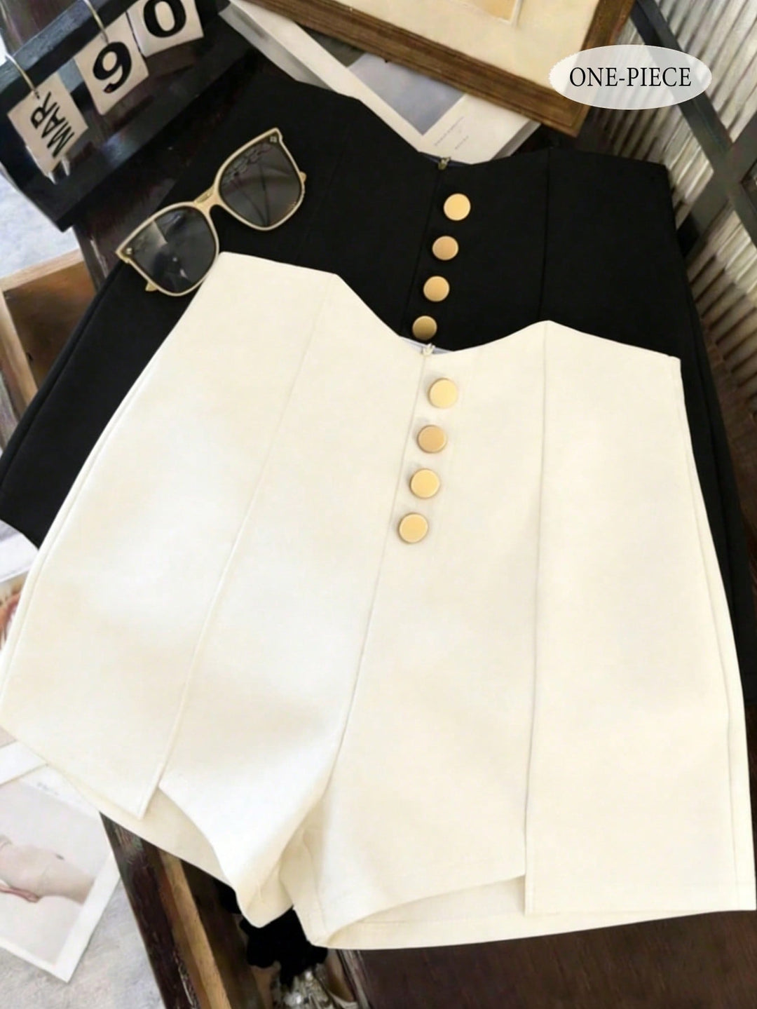 Pantaloni SHEIN, portocaliu