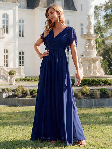 Rochie de ocazie SHEIN, albastru