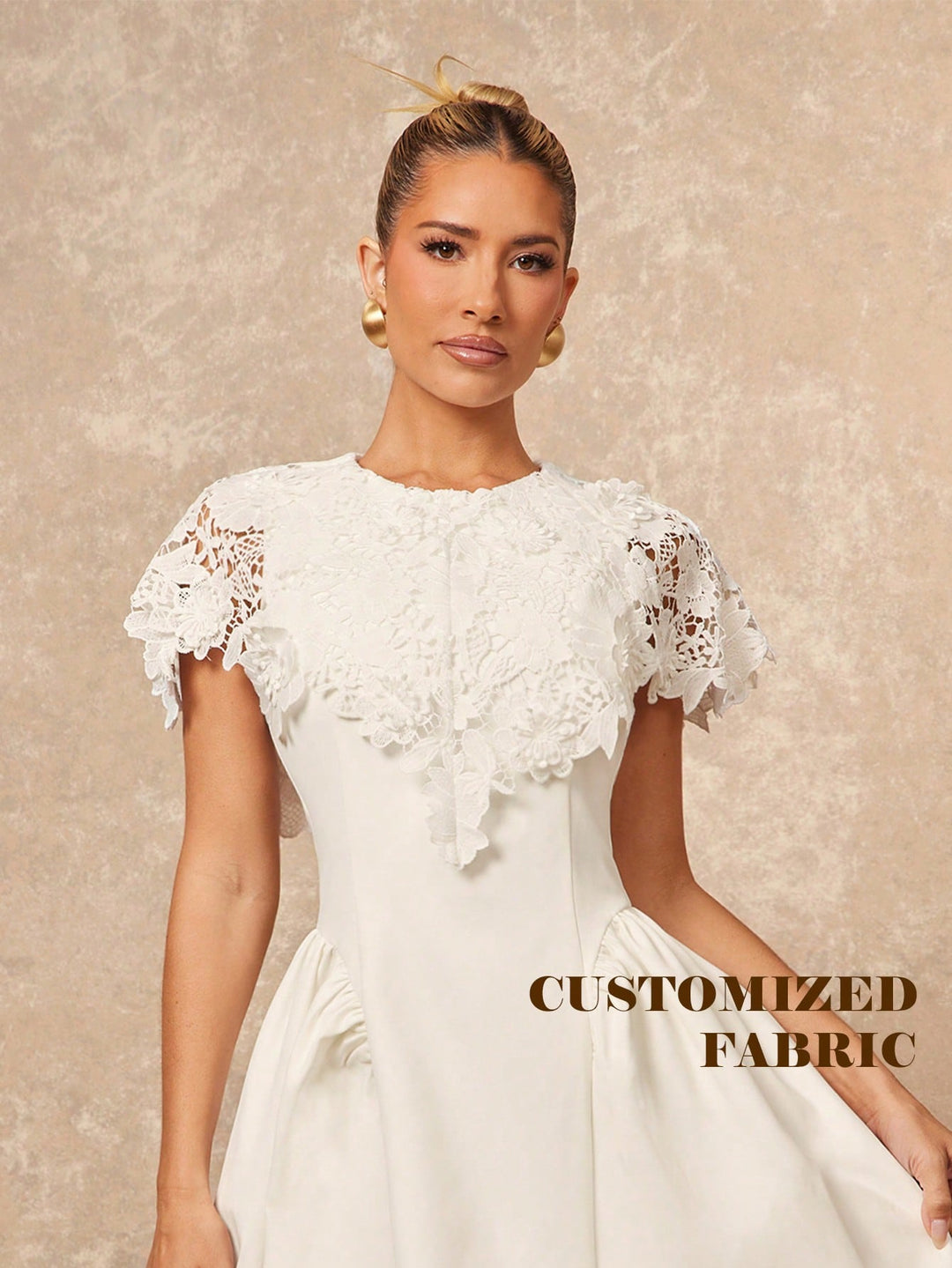 Rochie scurtă SHEIN, alb