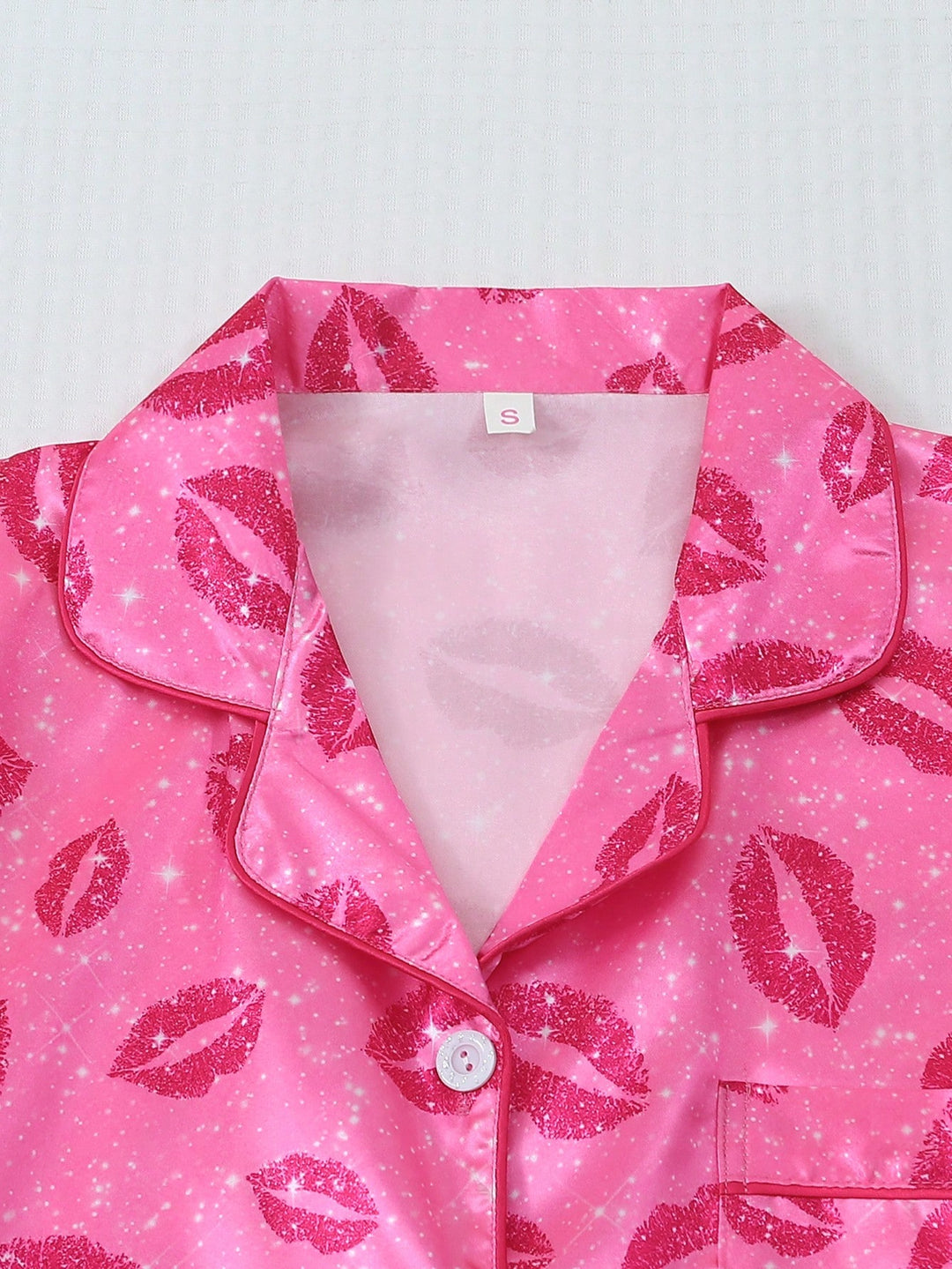 Compleu pijamale SHEIN, roz