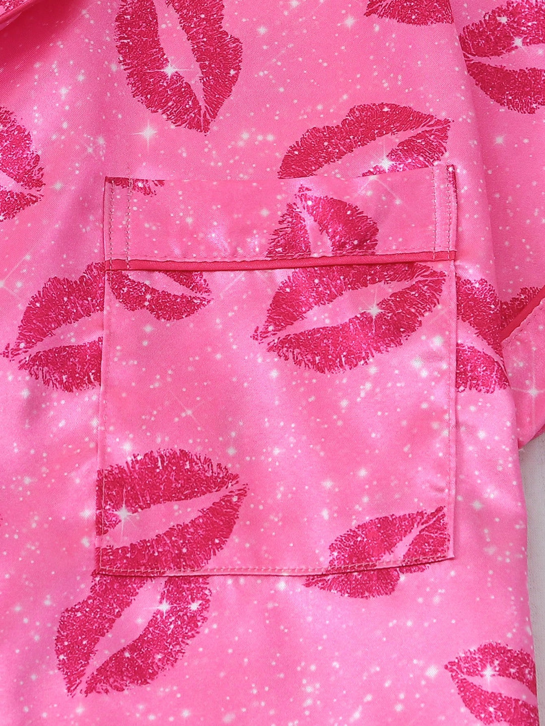 Compleu pijamale SHEIN, roz