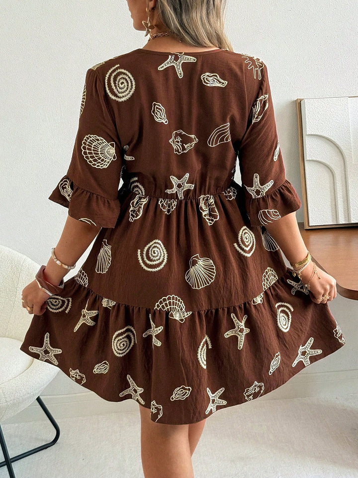 Rochie SHEIN, maro