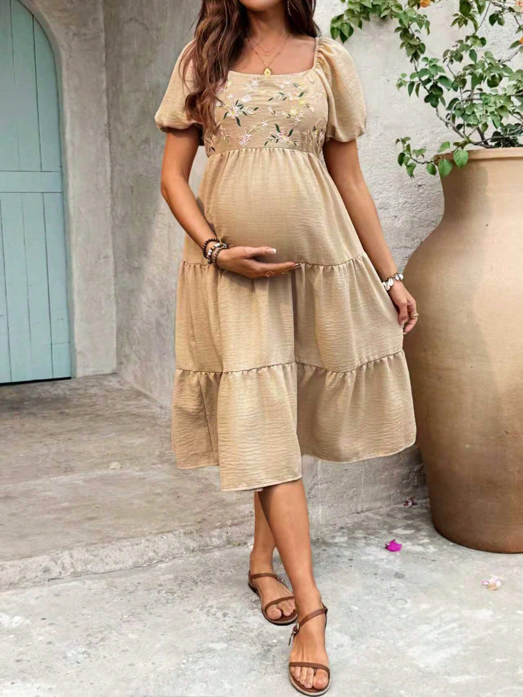 Rochie SHEIN, kaki