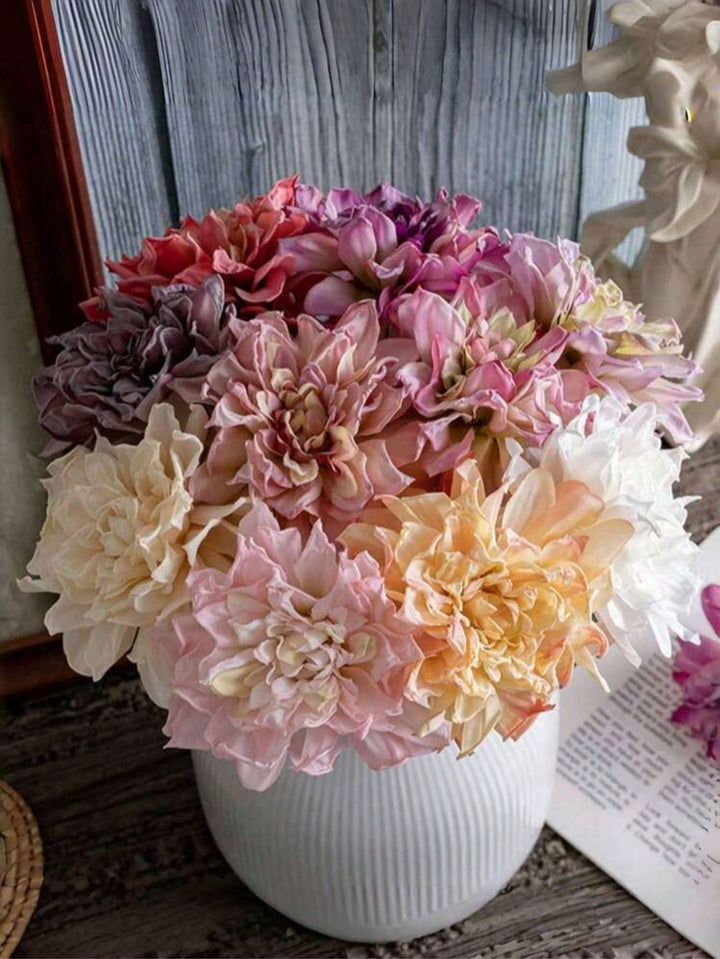 Floari artificiale SHEIN, mix culori