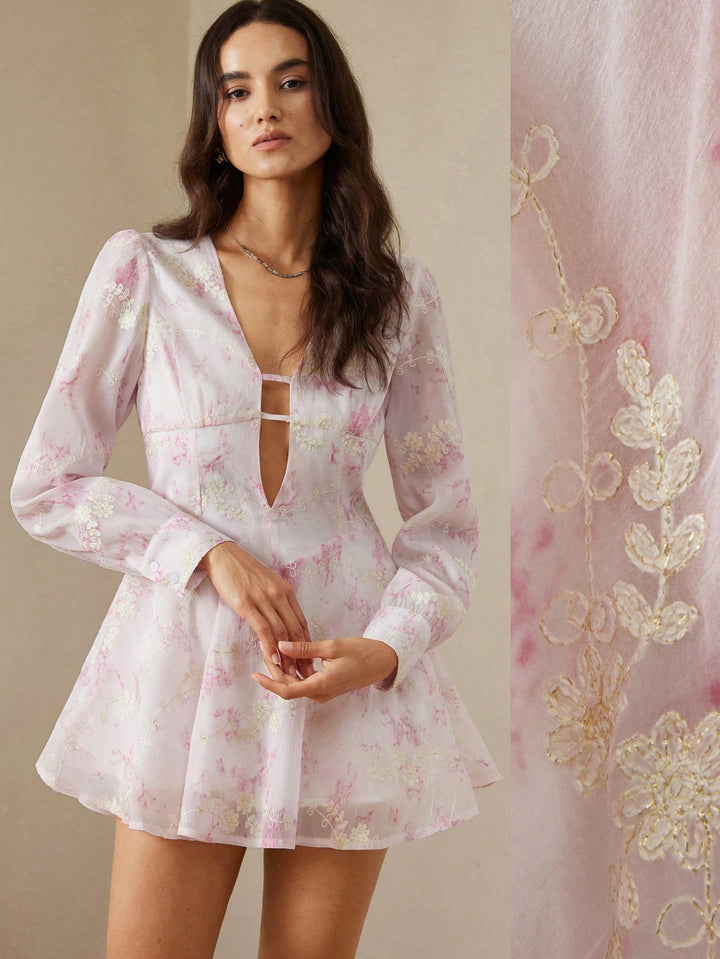 Rochie mini SHEIN, roz