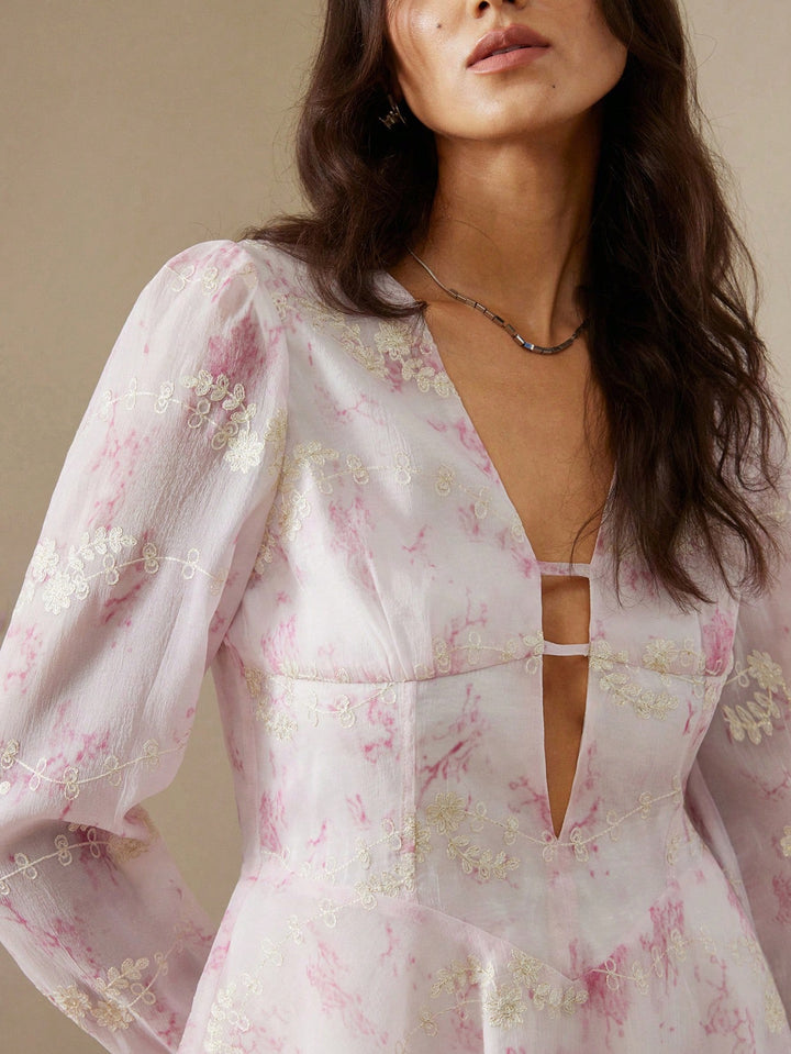 Rochie mini SHEIN, roz