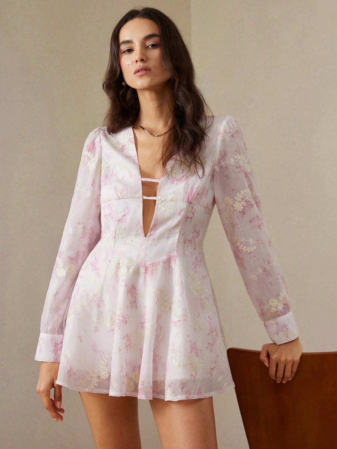 Rochie mini SHEIN, roz