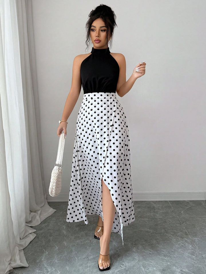 Rochie maxi SHEIN, negru