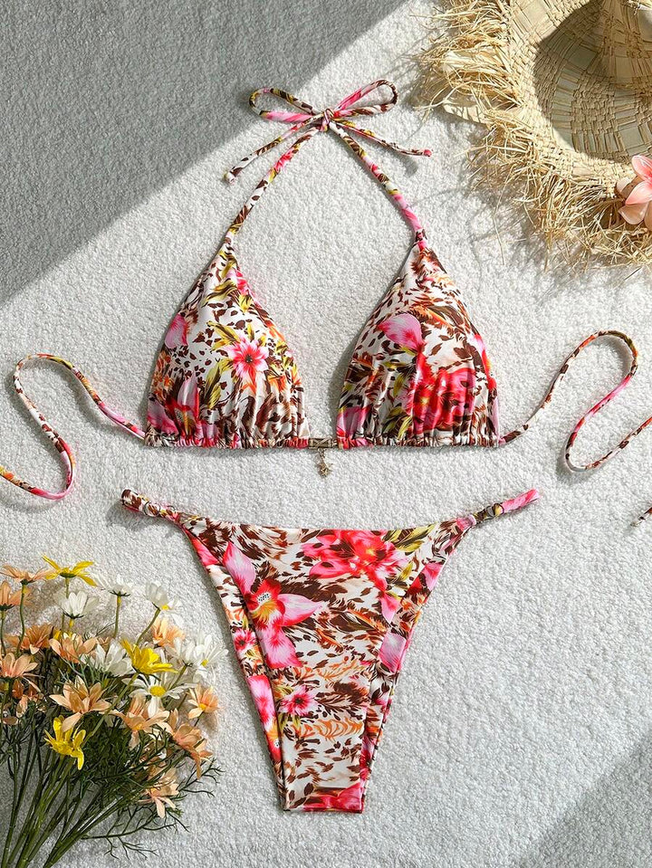 Costum de baie SHIEN, mix culori