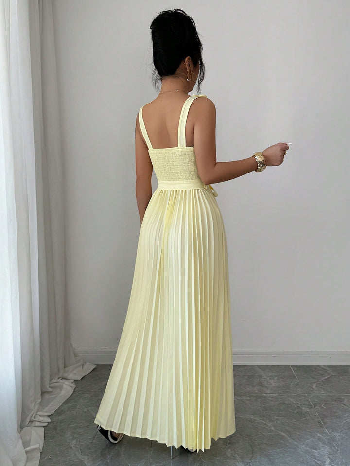 Rochie maxi SHEIN, galben