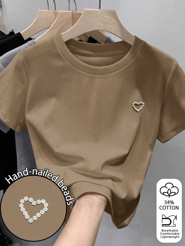 Tricou SHEIN, bej