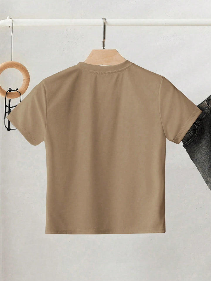 Tricou SHEIN, bej
