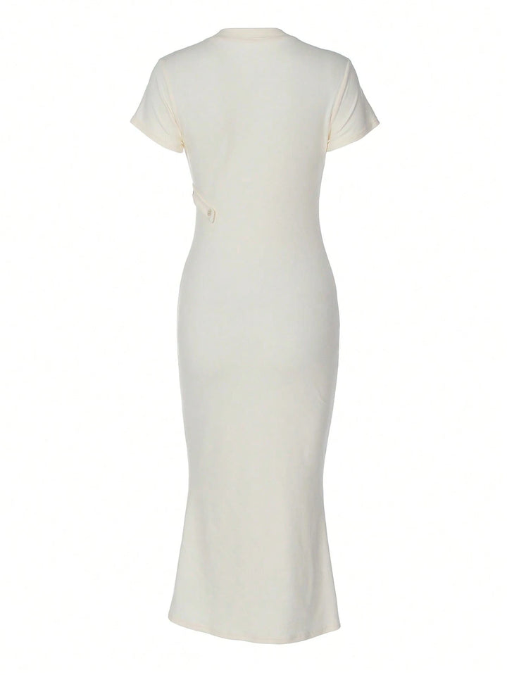 Rochie maxi SHEIN, alb