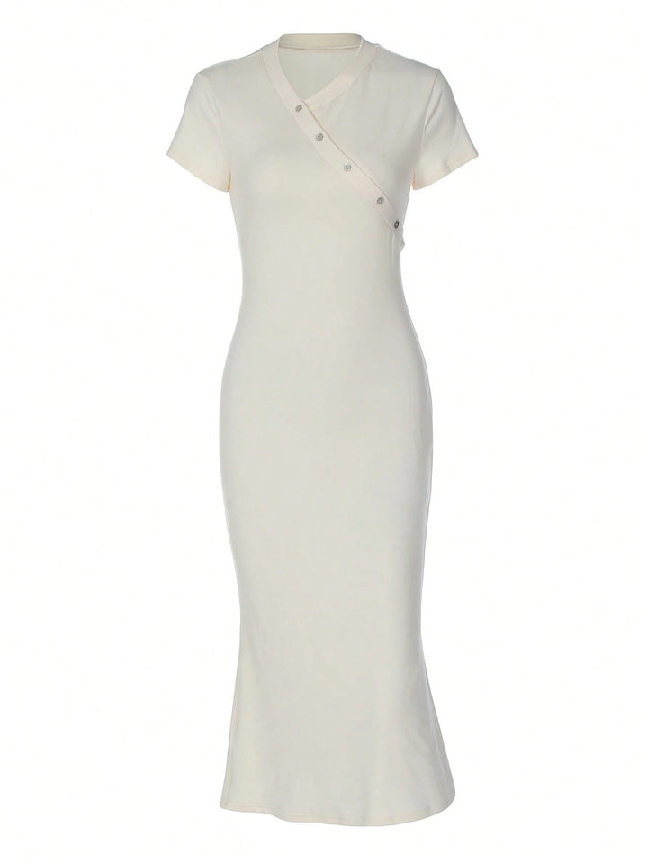 Rochie maxi SHEIN, alb