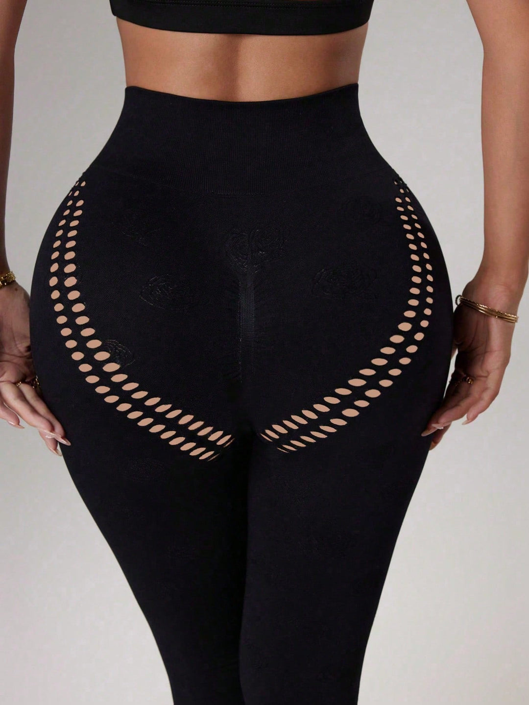 Pantaloni SHEIN, negru