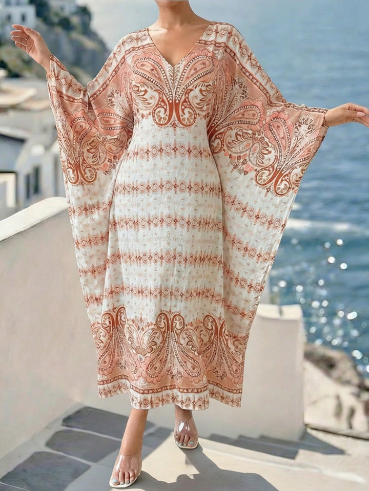 Rochie maxi SHEIN, mix culori
