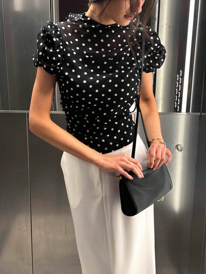 Top SHEIN, negru