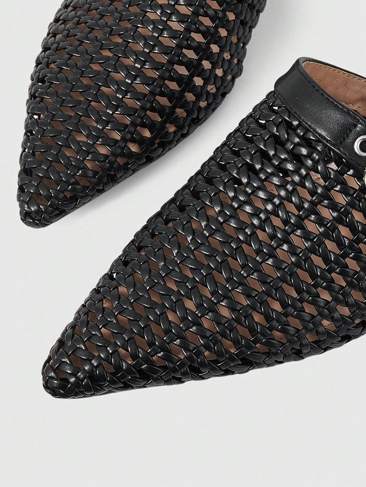 Pantofi cu toc SHEIN, negru