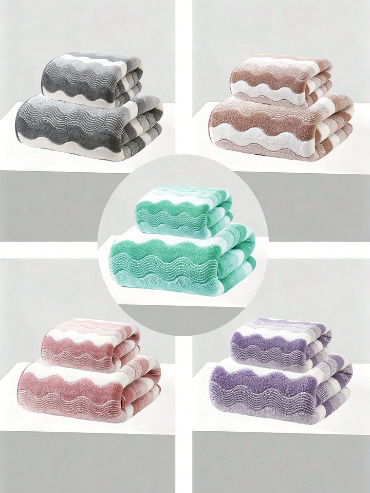 Set de prosoape SHEIN, mix culori
