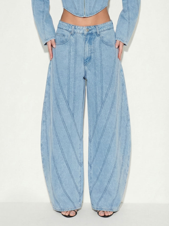 Jeans SHEIN, albastru