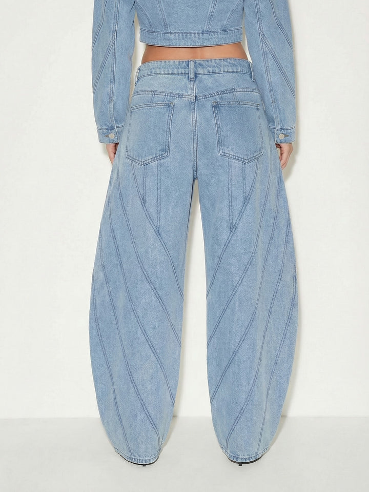 Jeans SHEIN, albastru