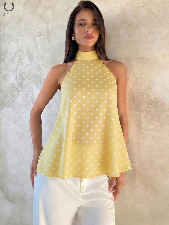 Top SHEIN, galben
