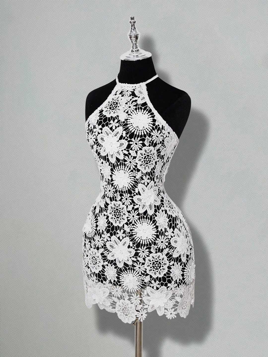 Rochie mini SHEIN, alb