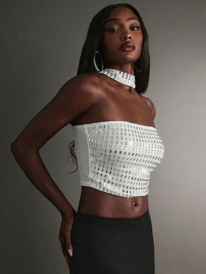 Top SHEIN, alb