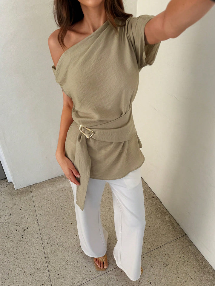 Bluza SHEIN, kaki