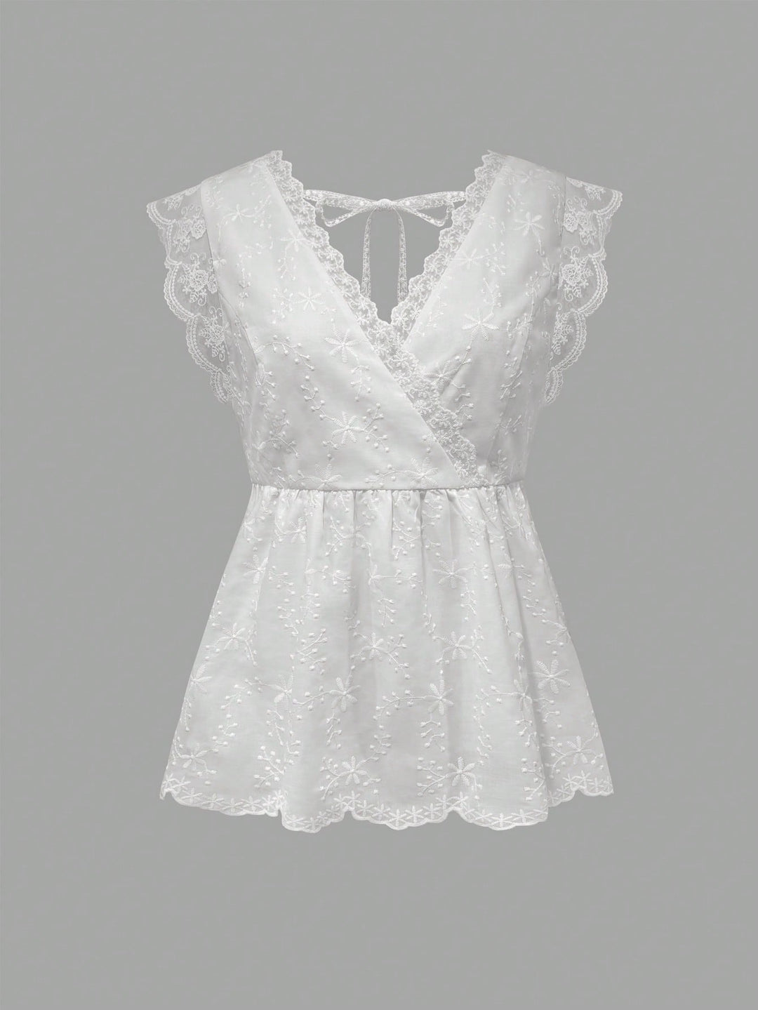 Top SHEIN, alb