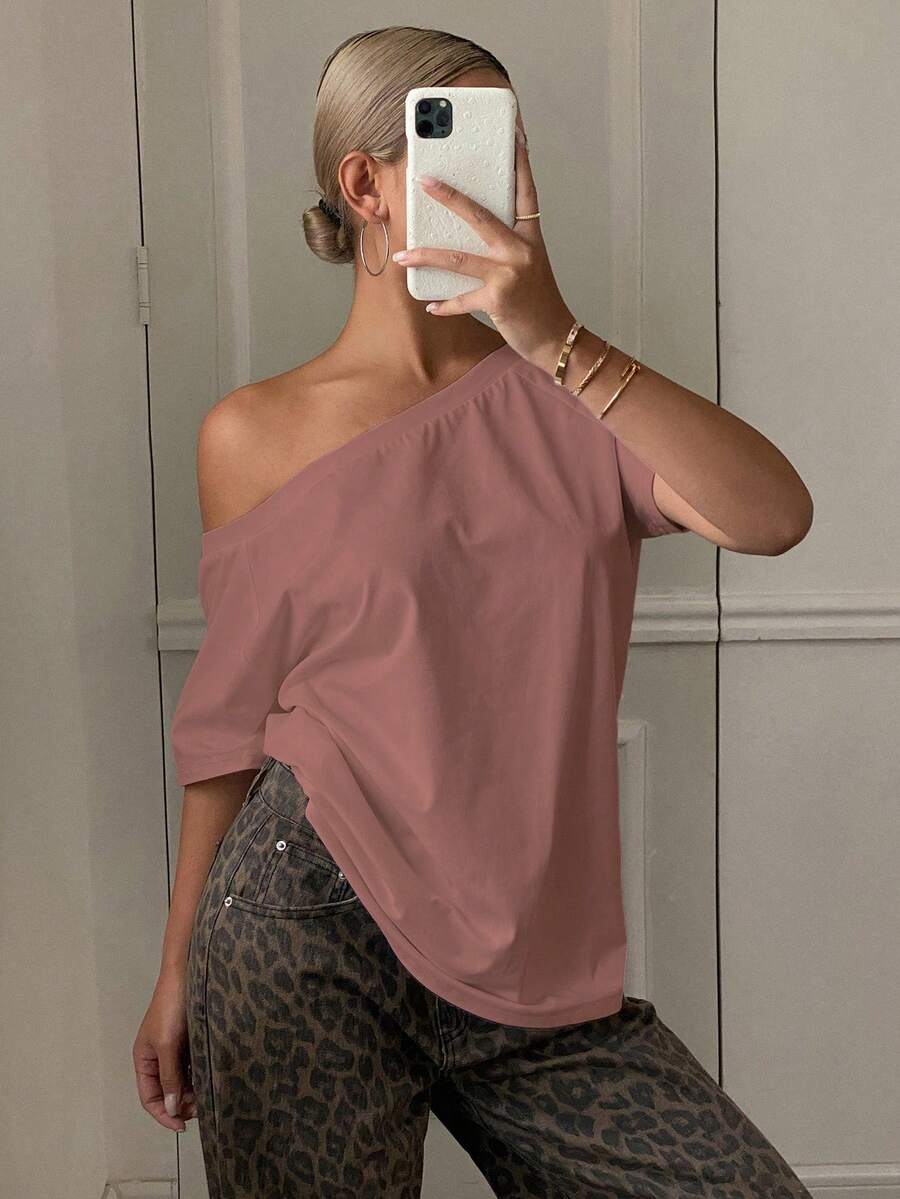 Tricou SHEIN, roz