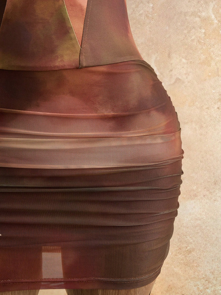 Rochie scurtă SHEIN, mix culori