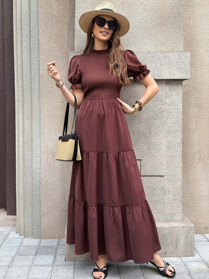 Rochie maxi SHEIN, maro