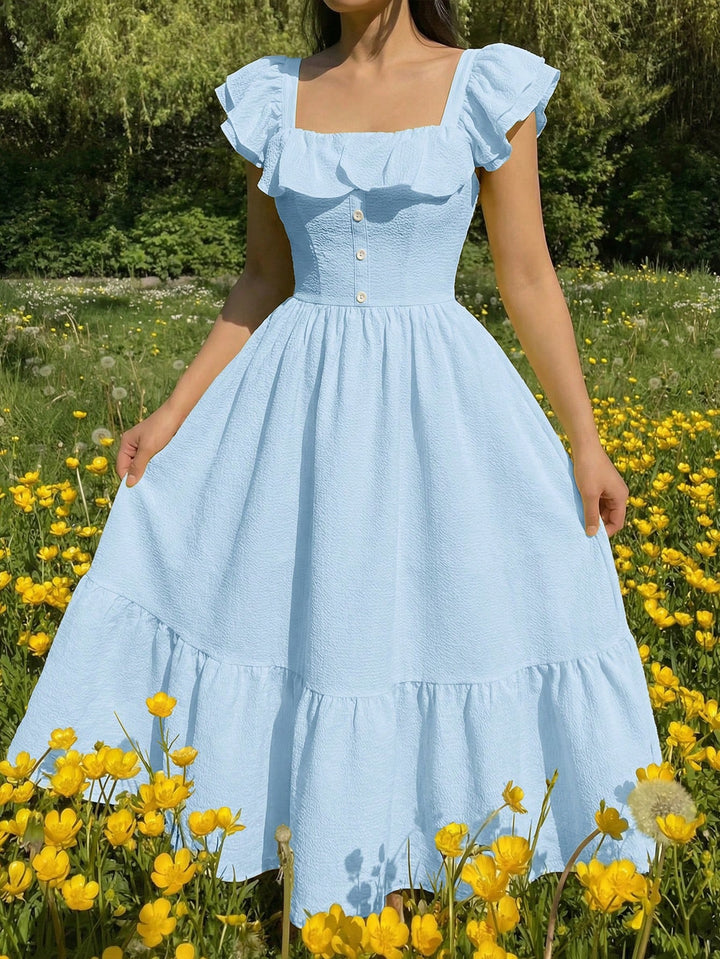 Rochie midi SHEIN, albastru