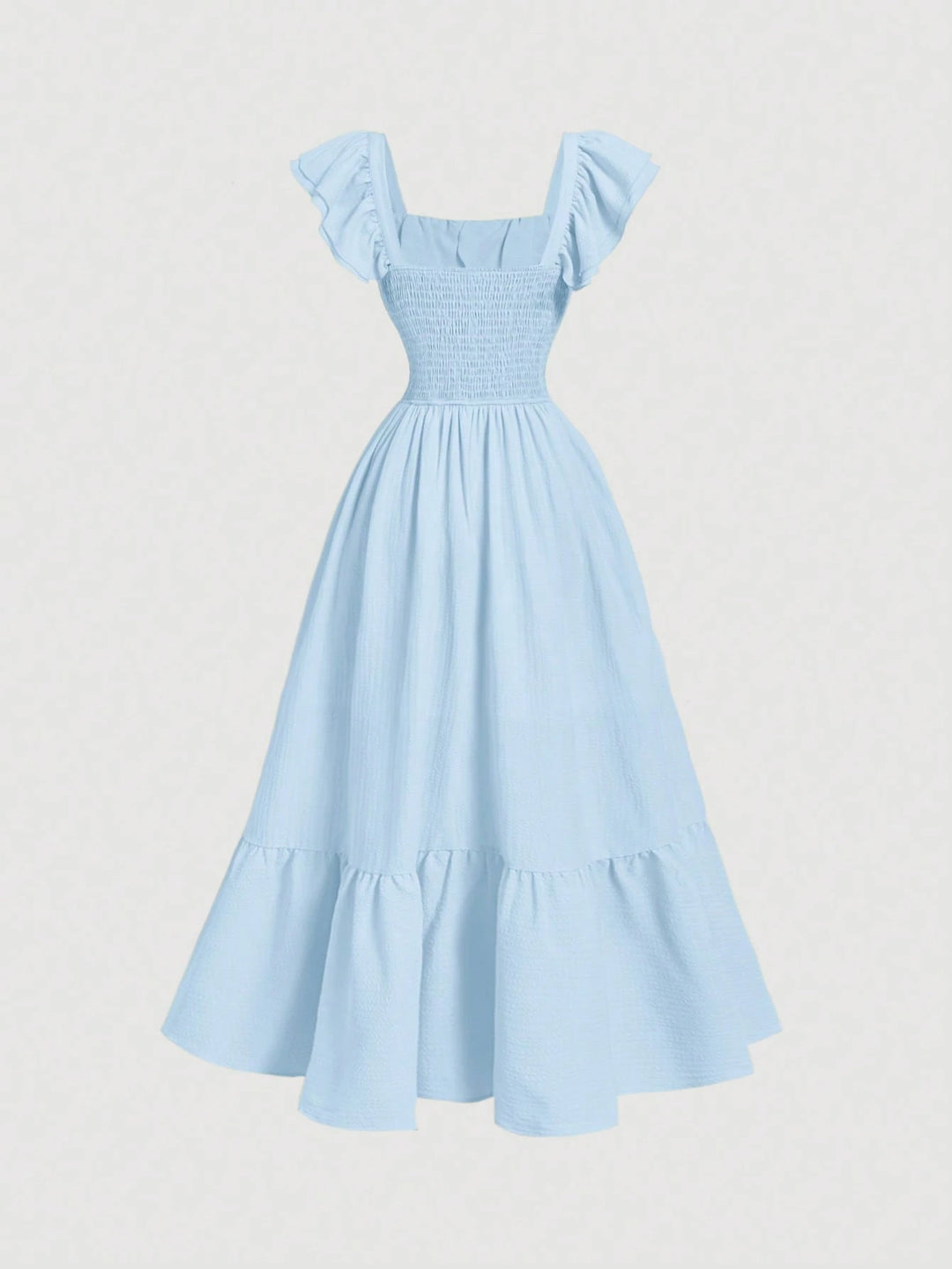 Rochie midi SHEIN, albastru