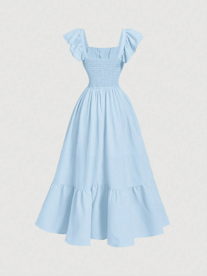 Rochie midi SHEIN, albastru