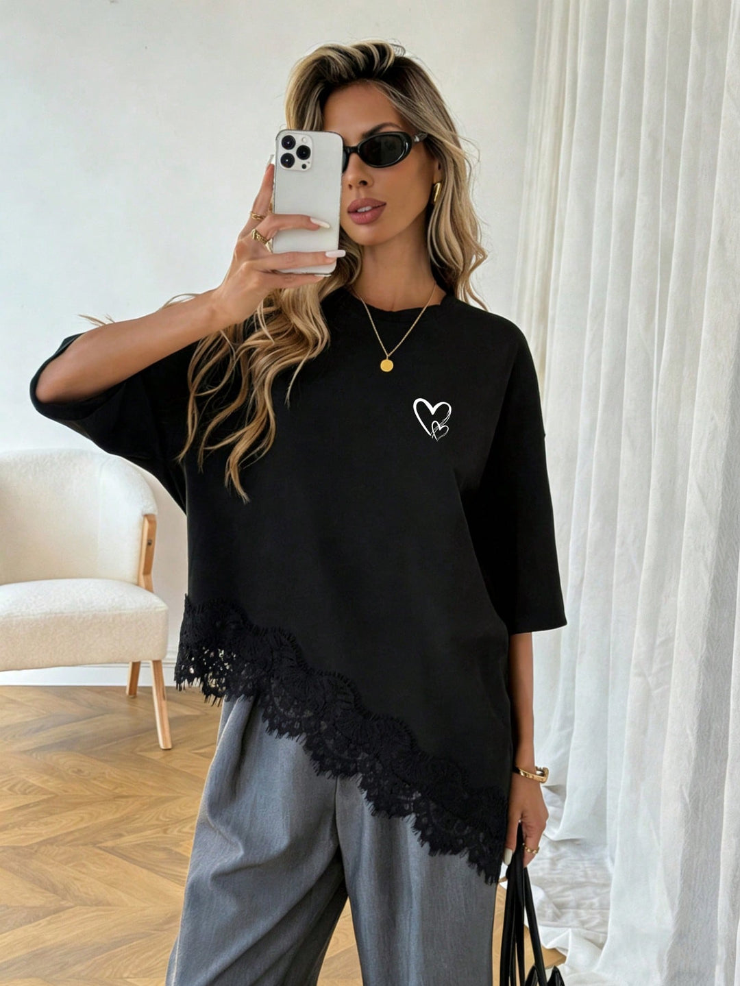 Tricou SHEIN, mix culori