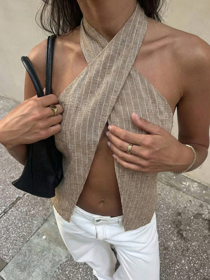 Top SHEIN, bej