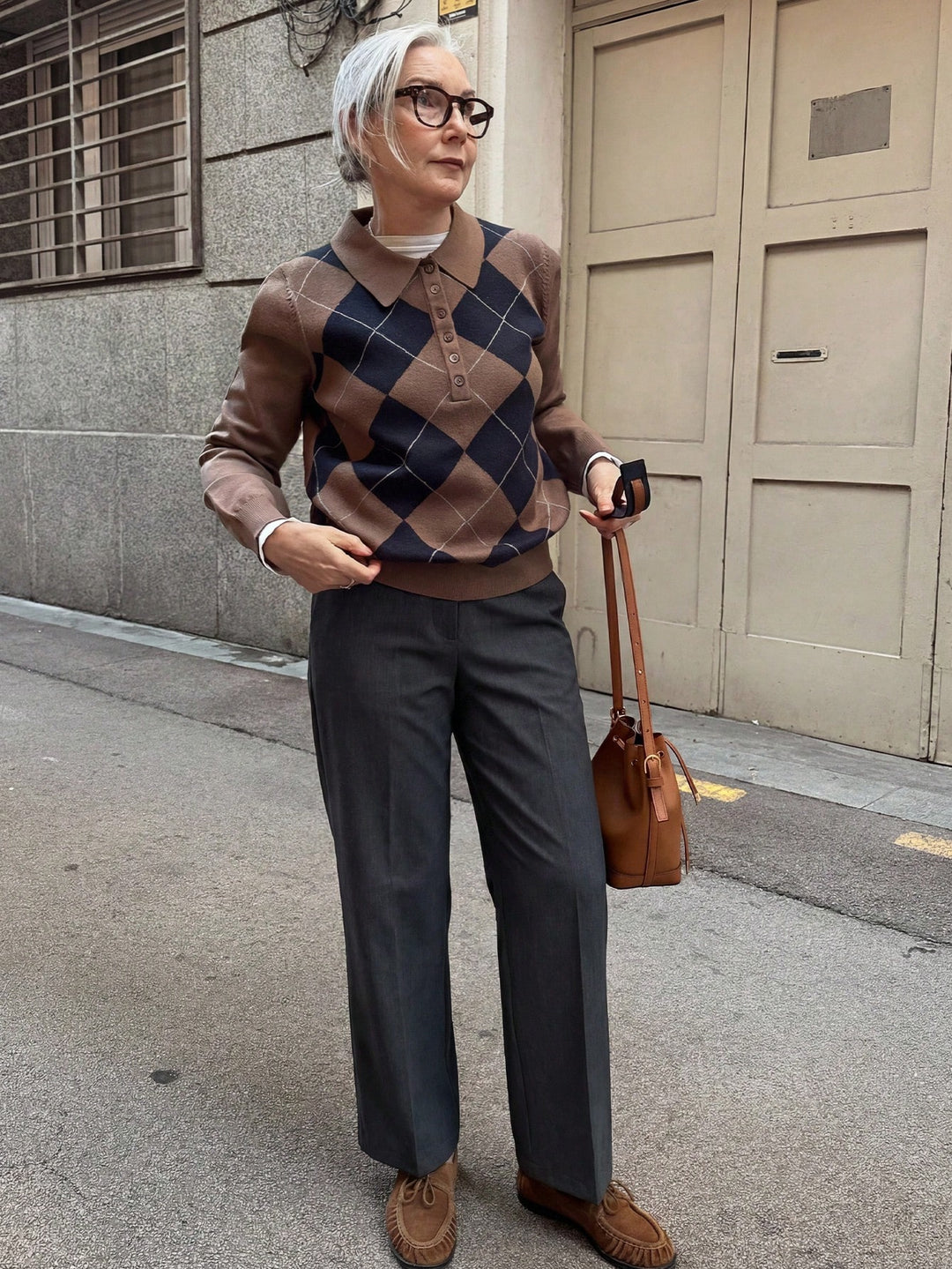 Pantalon SHEIN, gri