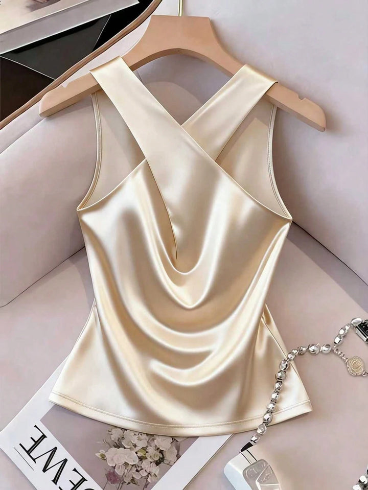 Top SHEIN, auriu