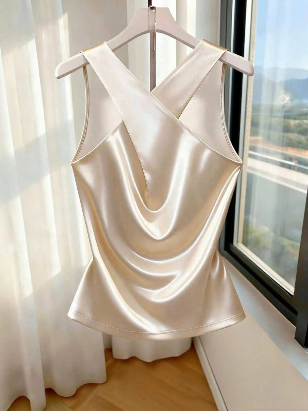 Top SHEIN, auriu