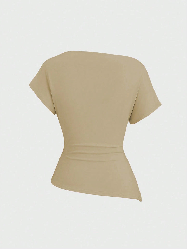 Tricou SHEIN, crem