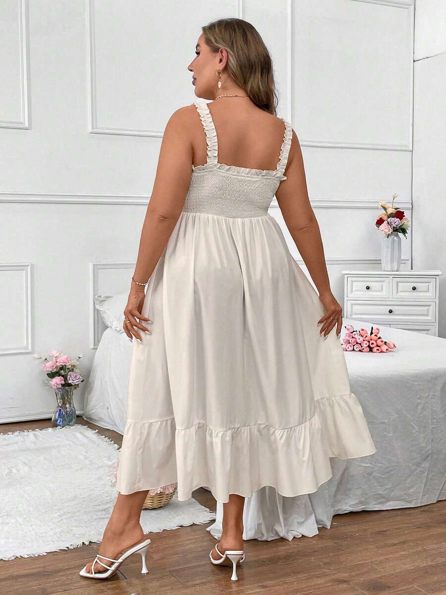 Rochie midi SHIEIN, alb