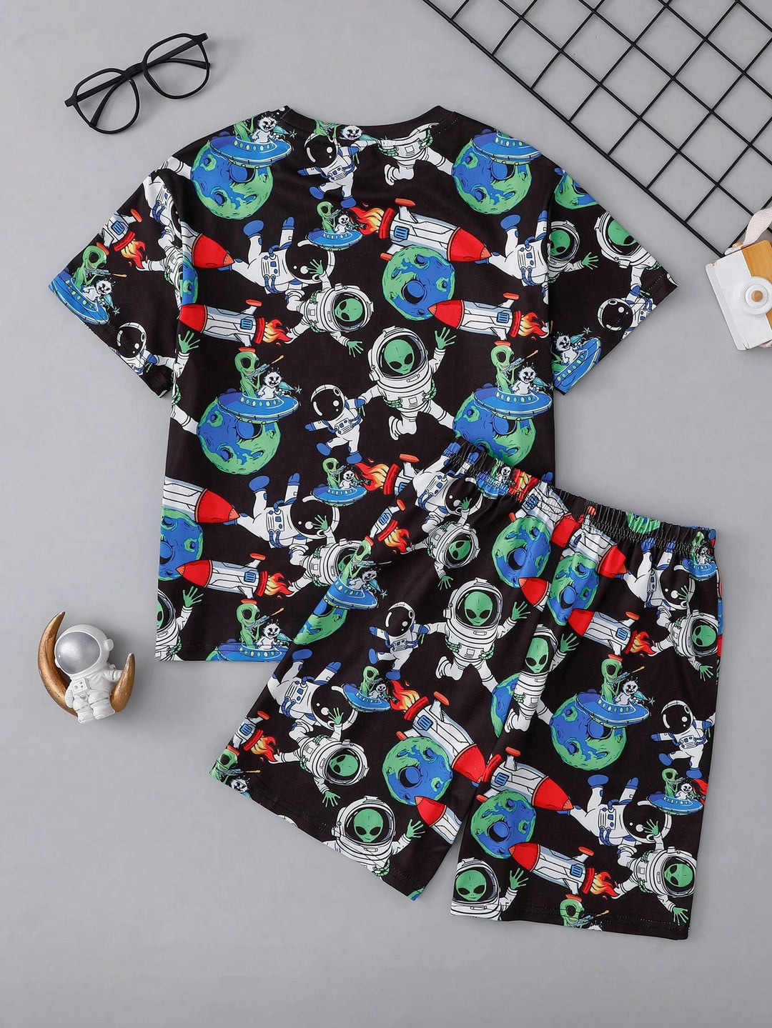 Compleu pijamale SHEIN, mix culori