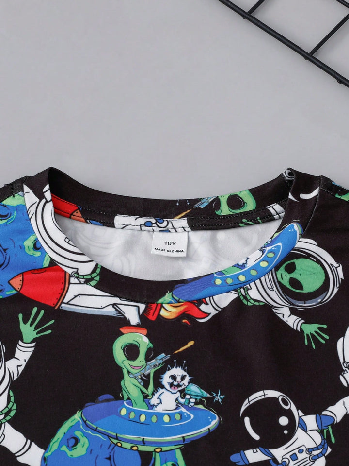 Compleu pijamale SHEIN, mix culori