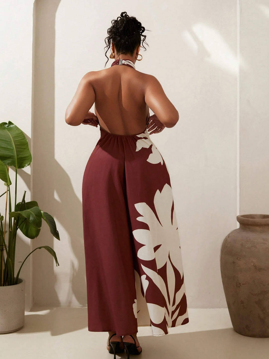 Rochie SHEIN, maro