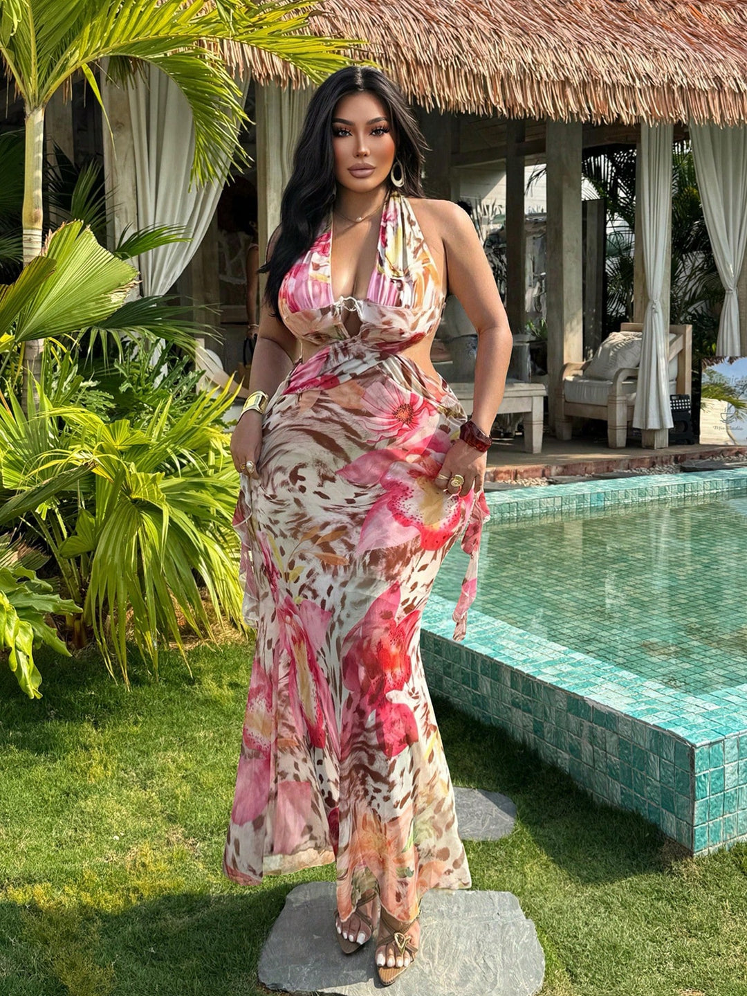 Rochie SHEIN, bej