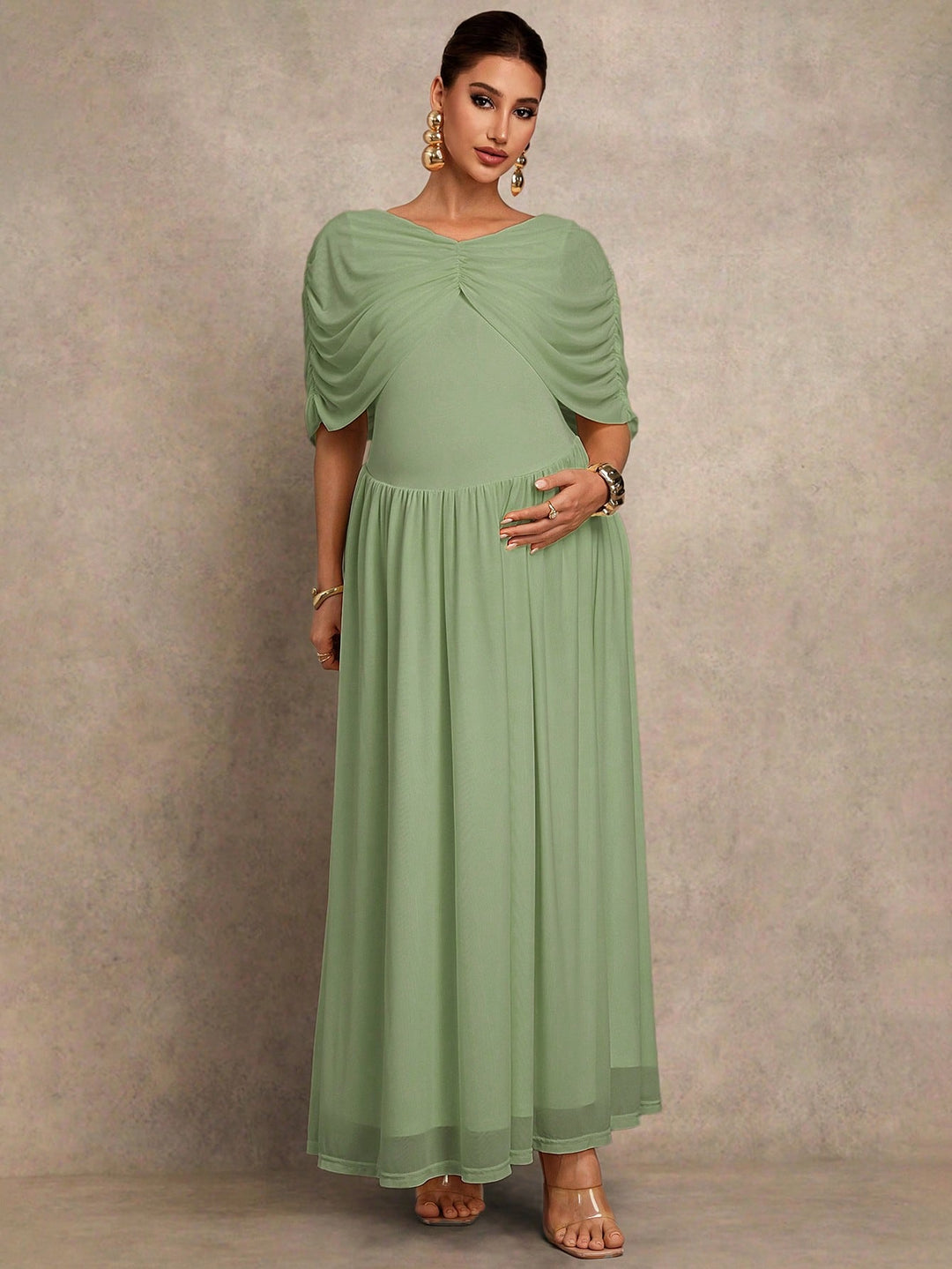 Rochie SHEIN, verde