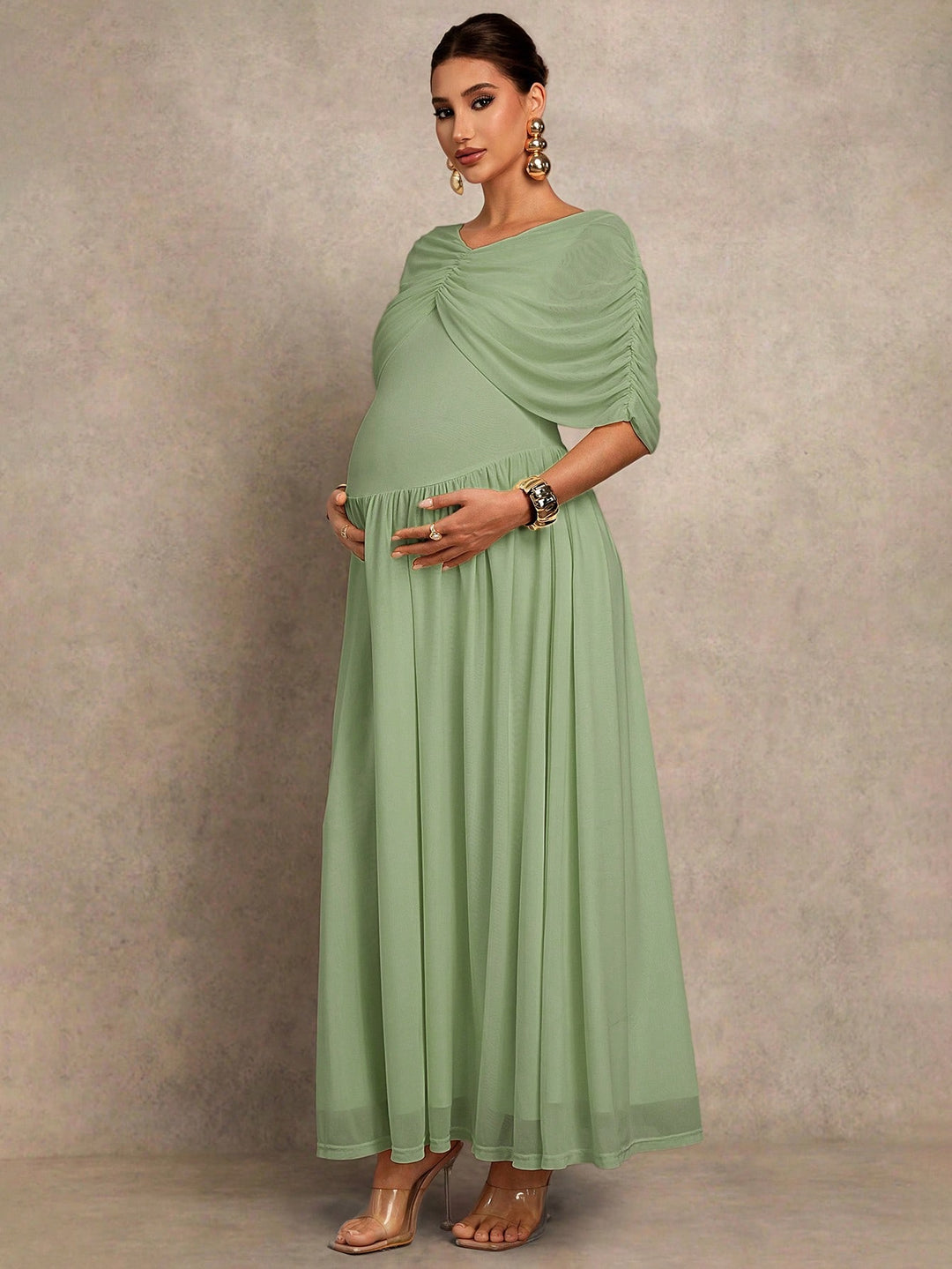 Rochie SHEIN, verde