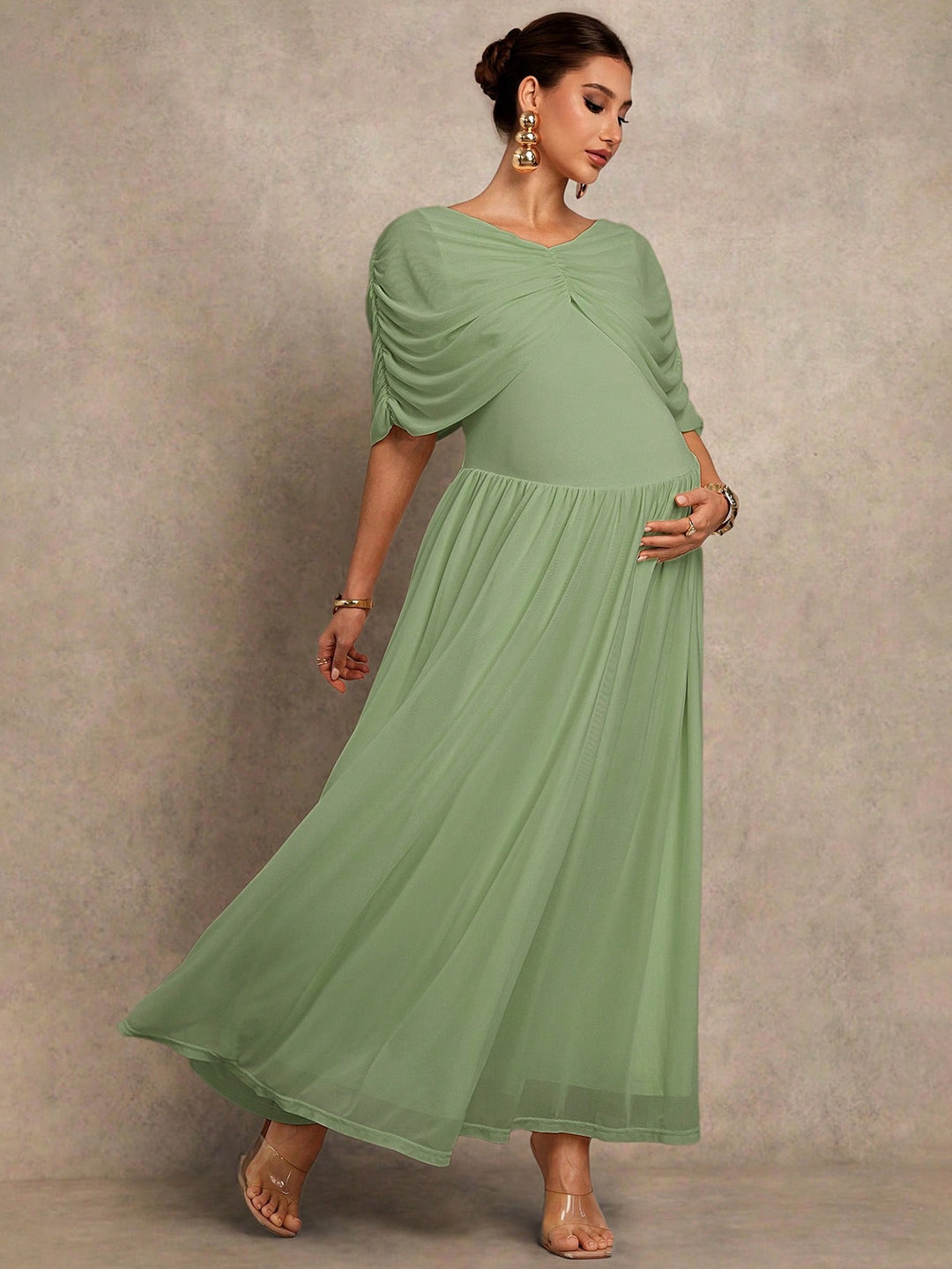 Rochie SHEIN, verde